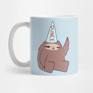 Dunce Sloth Mug